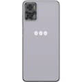 Miniatyrbilde 1 av 3: Motorola Moto E22i Gjennomsiktig deksel Lilla Blomminimalisme - stilig blomstermotiv på lilla bakgrunn