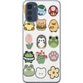 Miniatyrbilde 1 av 3: Motorola Moto E32s Gjennomsiktig deksel Kawaii Friends