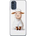 Miniatyrbild 1 av 3: Motorola Moto E32s Genomskinligt Skal Sött Lamm – tecknad stil för barn & babyprodukter
