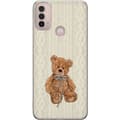Miniatyrbillede 1 af 3: Motorola Moto E40 Gennemsigtig cover Lille Teddy – klassisk teddy i enkel design