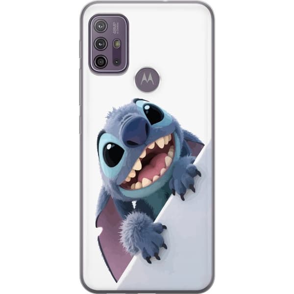 Motorola Moto G10 Gjennomsiktig deksel Glad Stitch
