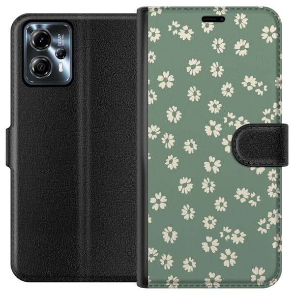 Motorola Moto G13 Plånboksfodral Blomsterdröm – färgglatt blommönster