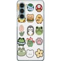 Miniatyrbilde 1 av 3: Motorola Moto G200 5G Gjennomsiktig deksel Kawaii Friends