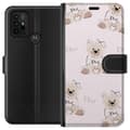 Pikkukuva 1 / 3: Motorola Moto G30 Lompakkokotelo Teddy Dior Vibes - ylellinen nalle muotityyliin