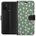 Pikkukuva 1 / 3: Motorola Moto G30 Lompakkokotelo Kukkaisunelma - Värikäs Kukkakuvio