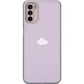Miniatyrbillede 1 af 3: Motorola Moto G41 Gennemsigtig cover Lilla Sky - minimalistisk sky på lilla baggrund