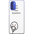 Miniatyrbild 1 av 3: Motorola Moto G51 5G Genomskinligt Skal You Don’t Know My Password – edgy textmotiv med attityd