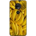 Miniatyrbild 1 av 3: Motorola Moto G7 Genomskinligt Skal Banana Pattern – lekfullt mönster med gula bananer
