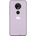 Miniatyrbild 1 av 3: Motorola Moto G7 Genomskinligt Skal Lila Moln – minimalistiskt moln på lila bakgrund