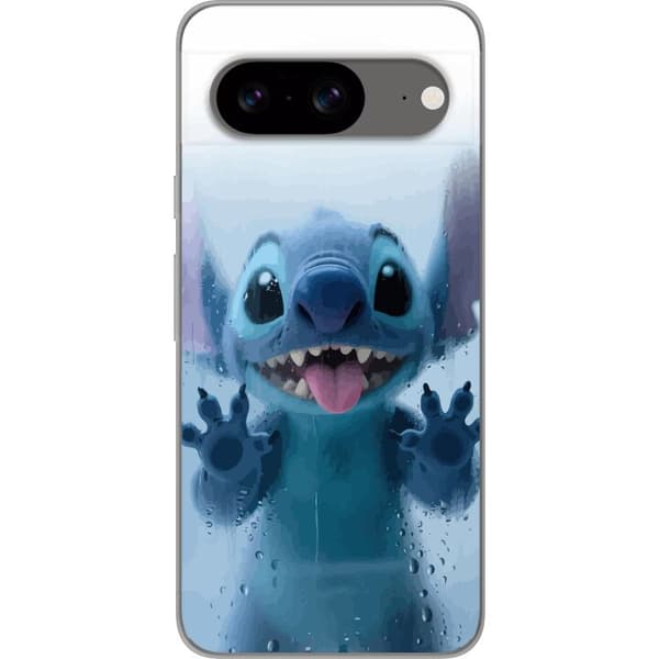Google Pixel 8 Gennemsigtig cover Stitch ved et vindue i sød stil