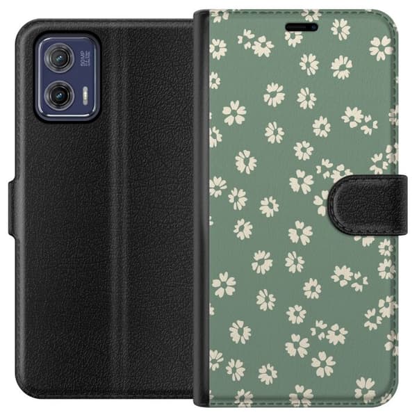 Motorola Moto G73 Plånboksfodral Blomsterdröm – färgglatt blommönster