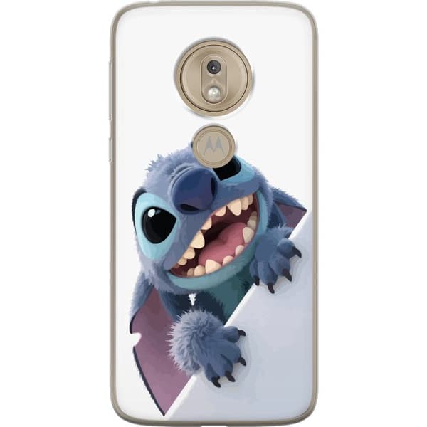 Motorola Moto G7 Play Gennemsigtig cover Lykkelig Sting