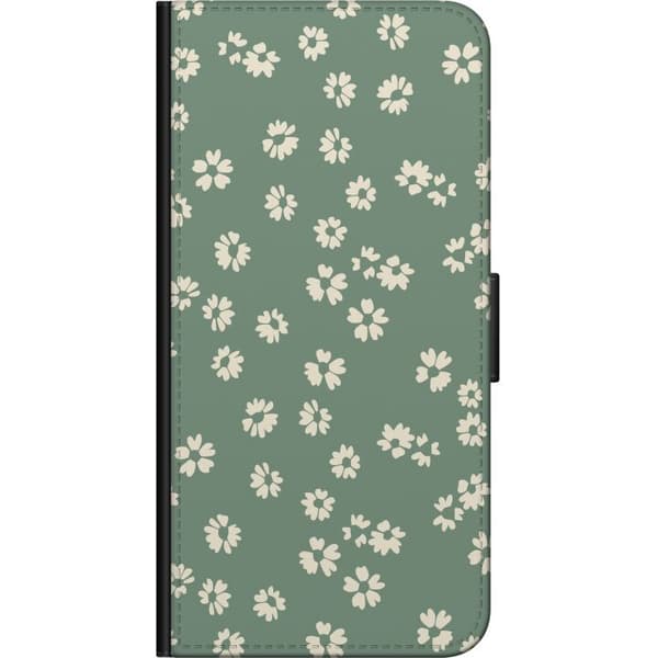 Motorola Moto G9 Play Tegnebogsetui Blomsterdrøm - Farverigt Blomstermønster