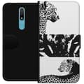 Miniatyrbild 1 av 3: Nokia 2.4 Plånboksfodral Leopard Faces – trendigt mönster med leopardansikten