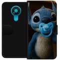 Miniatyrbilde 1 av 3: Nokia 3.4 Lommeboketui Stitch & Napp - babytema med søt karakter