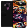 Pikkukuva 1 / 3: Nokia 5.4 Lompakkokotelo Ralli kuume - vauhdikas teema ralliautoilla