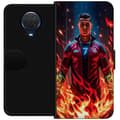 Pikkukuva 1 / 3: Nokia G20 Lompakkokotelo Ronaldo Inferno - jalkapallolegenda liekeissä