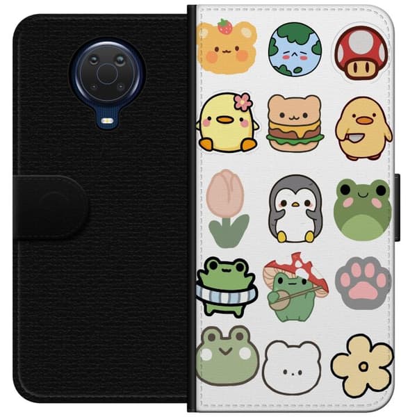 Nokia G20 Plånboksfodral Kawaii Friends – söta figurer i japansk stil