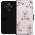 Pikkukuva 1 / 3: Nokia G20 Lompakkokotelo Teddy Dior Vibes - ylellinen nalle muotityyliin