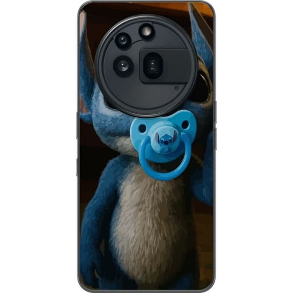 Nothing Phone (3a) Pro Genomskinligt Skal Stitch & Napp – babytema med söt karaktär