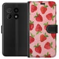 Miniatyrbilde 1 av 3: OnePlus 10 Pro Lommeboketui Jordbærdrømmer - Retro-stil jordbærmønster