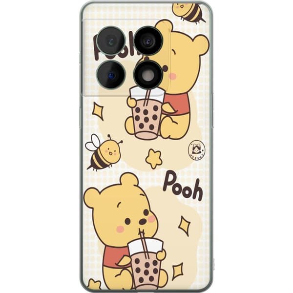 OnePlus 10 Pro Genomskinligt Skal Nalle Pooh Style – klassiskt björnmotiv i ny tolkning