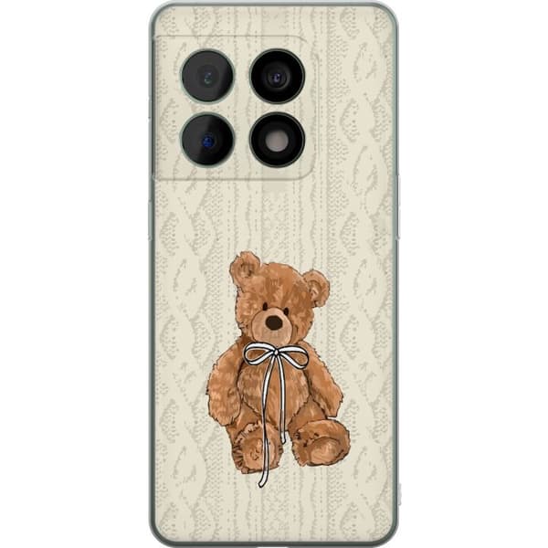 OnePlus 10 Pro Gjennomsiktig deksel Liten Bamse – klassisk bamse i enkel design