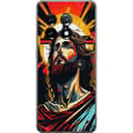 Miniatyrbilde 1 av 3: OnePlus 11 Gjennomsiktig deksel Jesus & Kort - religiøst motiv med dyp symbolikk
