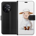 Miniatyrbillede 1 af 3: OnePlus 11R Tegnebogsetui Sødt Lamm - tegneseriestil til børn og babyprodukter