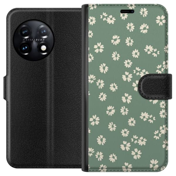 OnePlus 11R Lompakkokotelo Kukkaisunelma - Värikäs Kukkakuvio