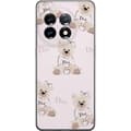 Pikkukuva 1 / 3: OnePlus 11R Läpinäkyvä kuori Teddy Dior Vibes - ylellinen nalle muotityyliin