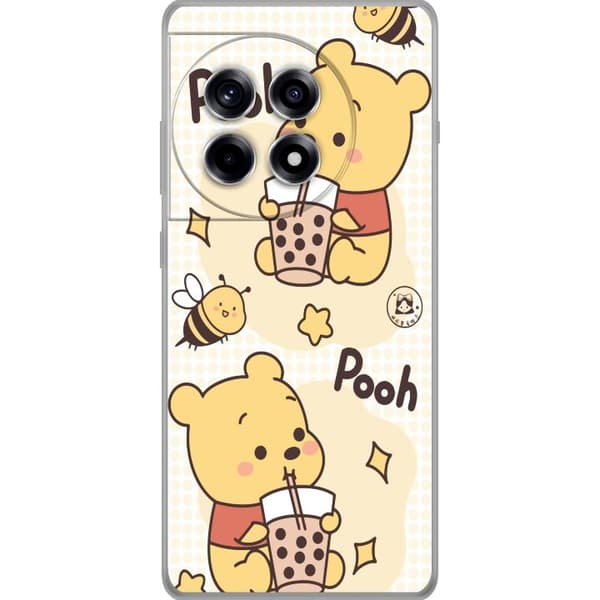 OnePlus 12R Genomskinligt Skal Nalle Pooh Style – klassiskt björnmotiv i ny tolkning