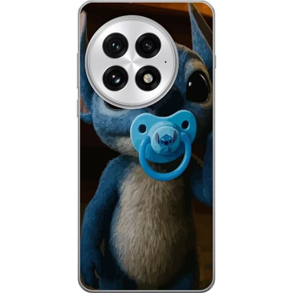 OnePlus 13 Läpinäkyvä kuori Stitch & Napp - vauvateema söpöllä hahmolla