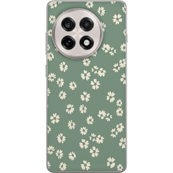 OnePlus 13R Gennemsigtig cover Blomsterdrøm - Farverigt Blomstermønster