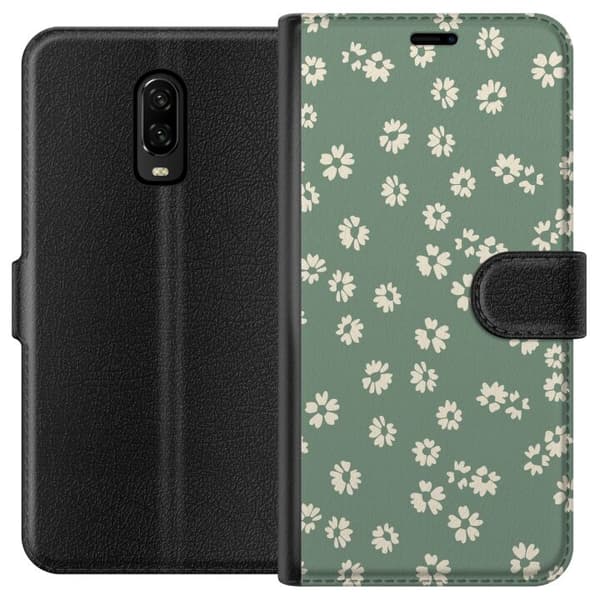 OnePlus 6T Plånboksfodral Blomsterdröm – färgglatt blommönster