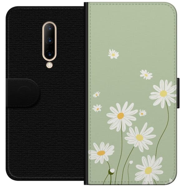 OnePlus 7 Pro Lompakkokotelo Papukaijanpaparit - kukallinen kuviointi ruotsalaiseen kesätyyliin
