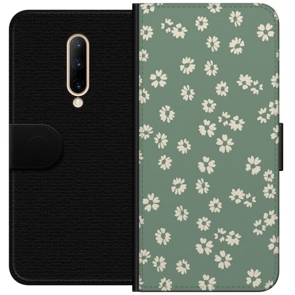 OnePlus 7 Pro Lompakkokotelo Kukkaisunelma - Värikäs Kukkakuvio