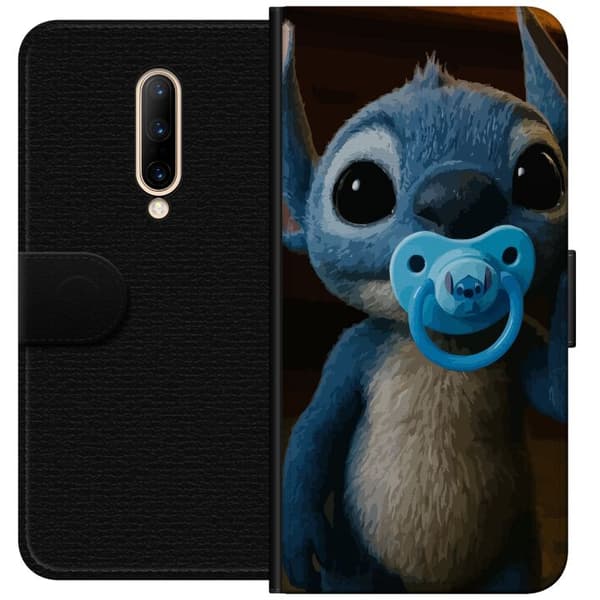 OnePlus 7 Pro Lompakkokotelo Stitch & Napp - vauvateema söpöllä hahmolla