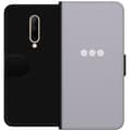 Miniatyrbilde 1 av 3: OnePlus 7 Pro Lommeboketui Lilla Blomminimalisme - stilig blomstermotiv på lilla bakgrunn