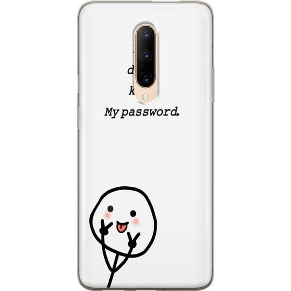 OnePlus 7 Pro Läpinäkyvä kuori Et Tunne Salasanaani