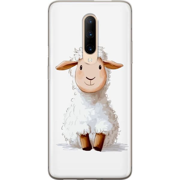 OnePlus 7 Pro Gjennomsiktig deksel  Søtt Lam - tegneseriestil for barn og babyprodukter