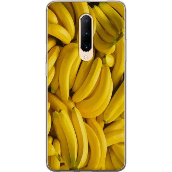 OnePlus 7 Pro Gjennomsiktig deksel Banana mønster