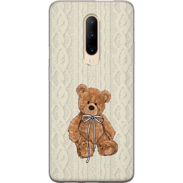 OnePlus 7 Pro Gjennomsiktig deksel Liten Bamse – klassisk bamse i enkel design