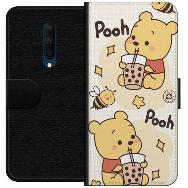 OnePlus 7T Pro Tegnebogsetui Nalle Pooh-stil - klassisk bjørnemotiv i en ny fortolkning