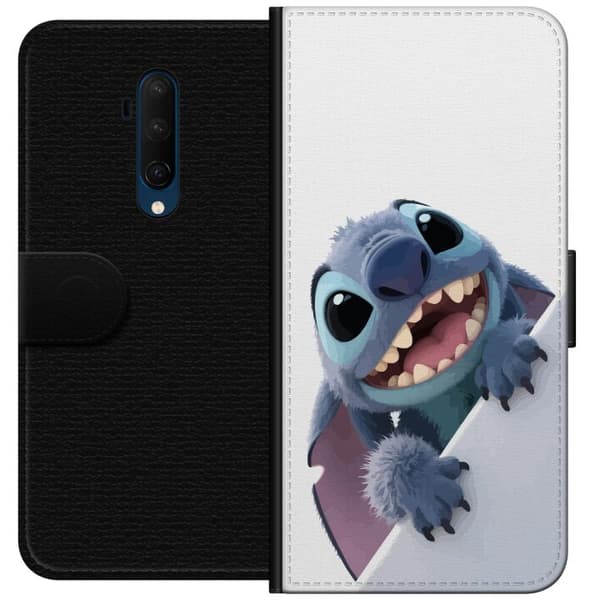 OnePlus 7T Pro Tegnebogsetui Lykkelig Sting