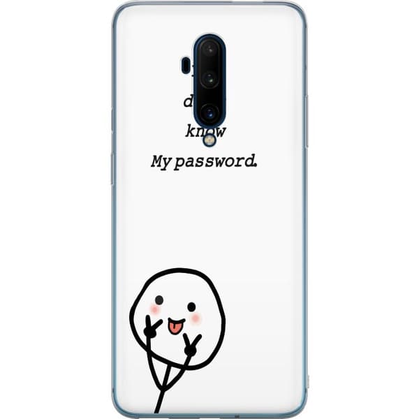 OnePlus 7T Pro Läpinäkyvä kuori Et Tunne Salasanaani