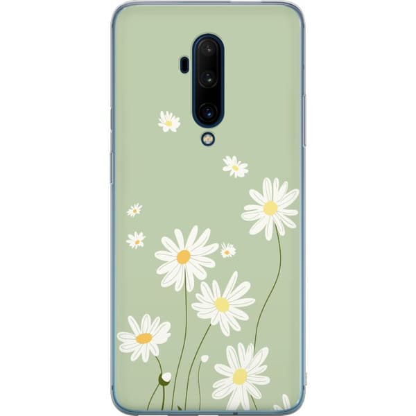 OnePlus 7T Pro Gjennomsiktig deksel Prestekrager - blomstrete mønster i svensk sommerstil