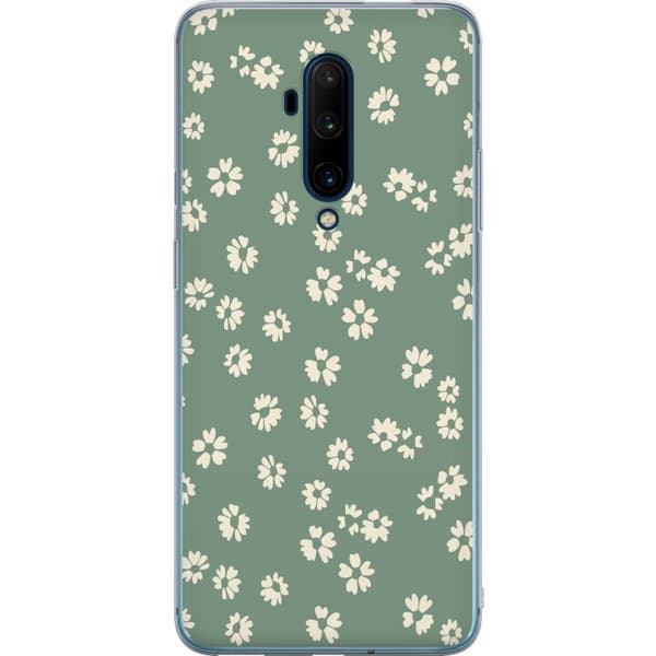 OnePlus 7T Pro Läpinäkyvä kuori Kukkaisunelma - Värikäs Kukkakuvio