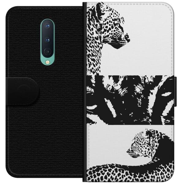 OnePlus 8 Lommeboketui Leopard Faces