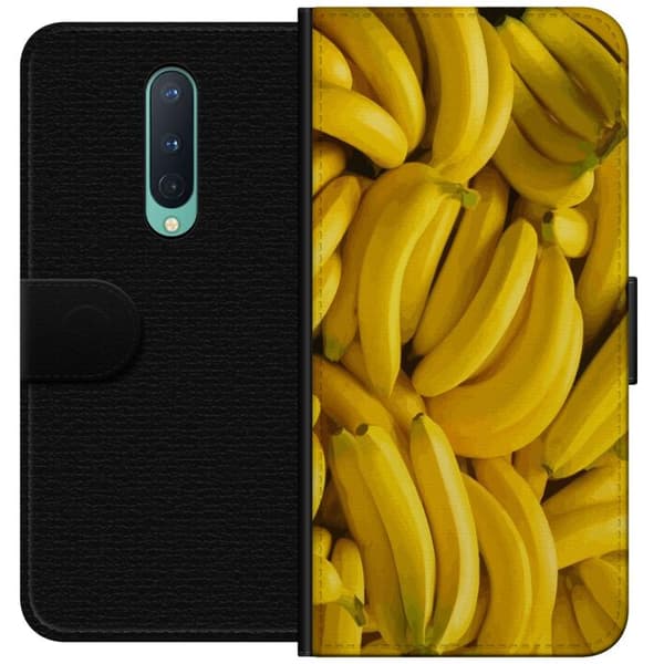 OnePlus 8 Lommeboketui Banana mønster